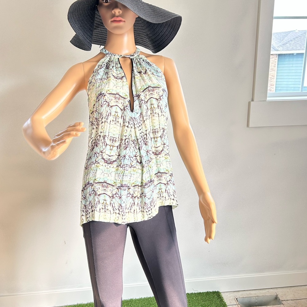 A.L.C.  SILK top